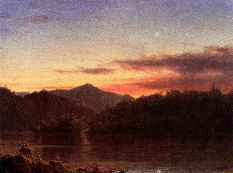 Frederic Edwin Church The Evening Star